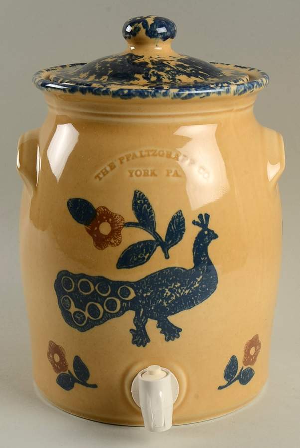 America (By Request 2004) Beverage Crock & Lid by Pfaltzgraff-1