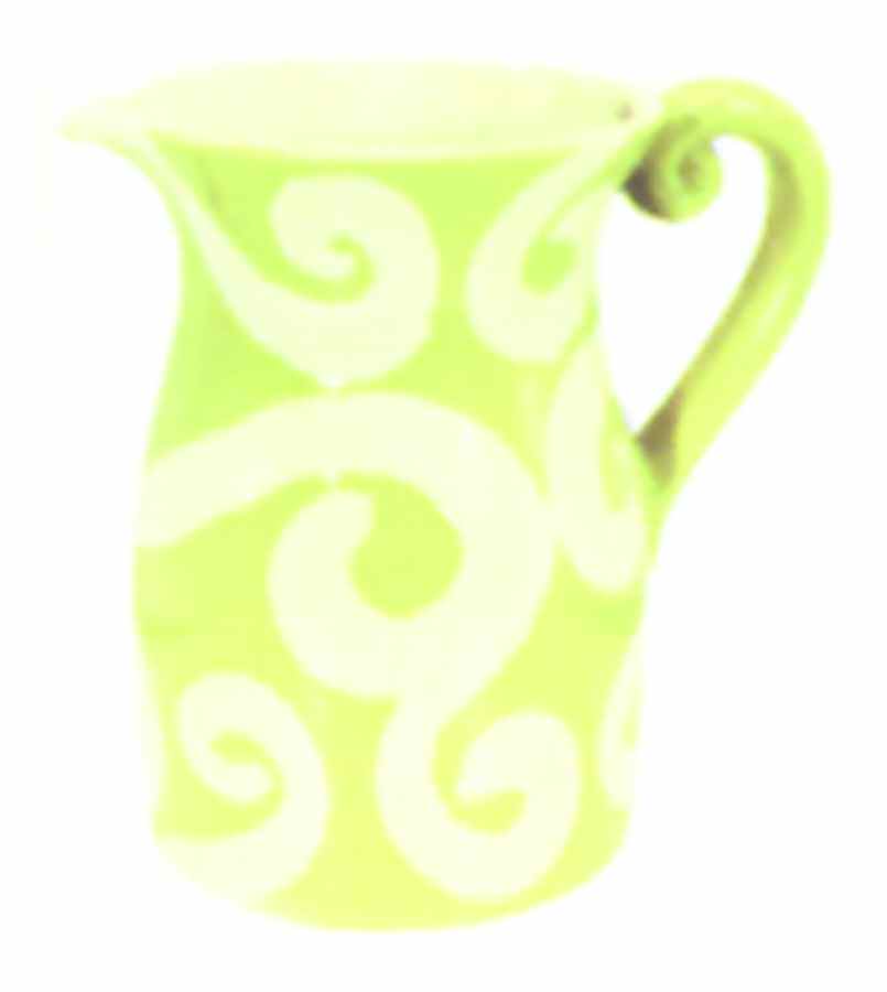 Fingerpaint Green Pitcher by Presenttense-1