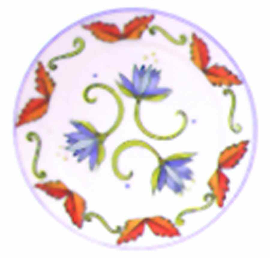 Partridge 13" Chop Plate (Round Platter) by Presenttense-1