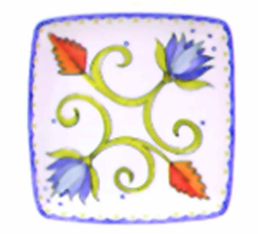 Partridge 10" Square Vegetable Bowl by Presenttense-1