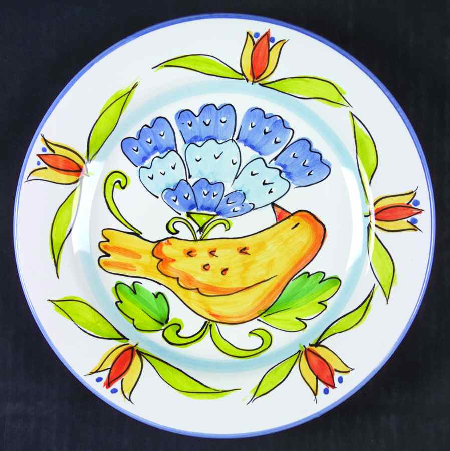 Partridge Salad Plate by Presenttense-1