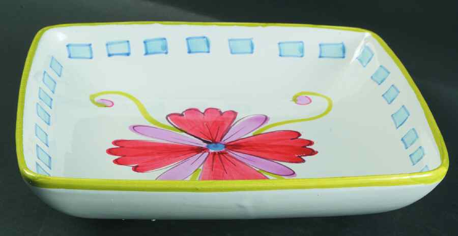 Santorini 10" Square Vegetable Bowl by Presenttense-1