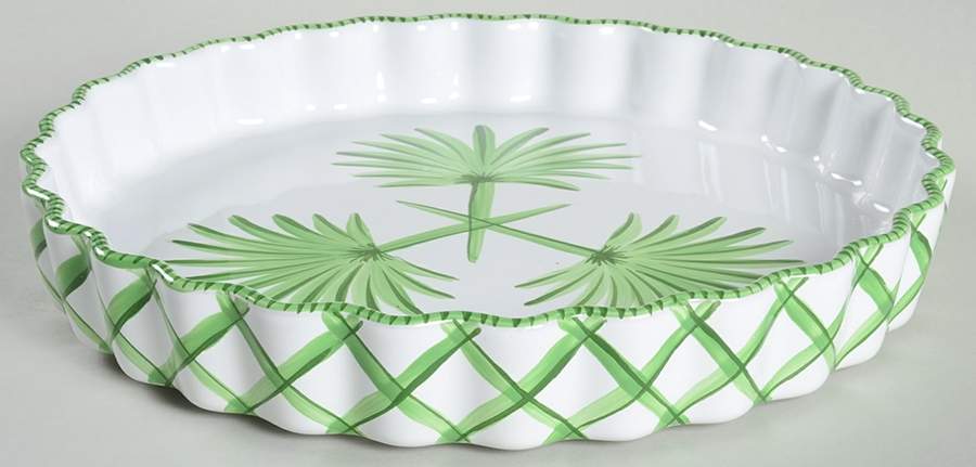 Classic Palm 9" Quiche by Presenttense-1