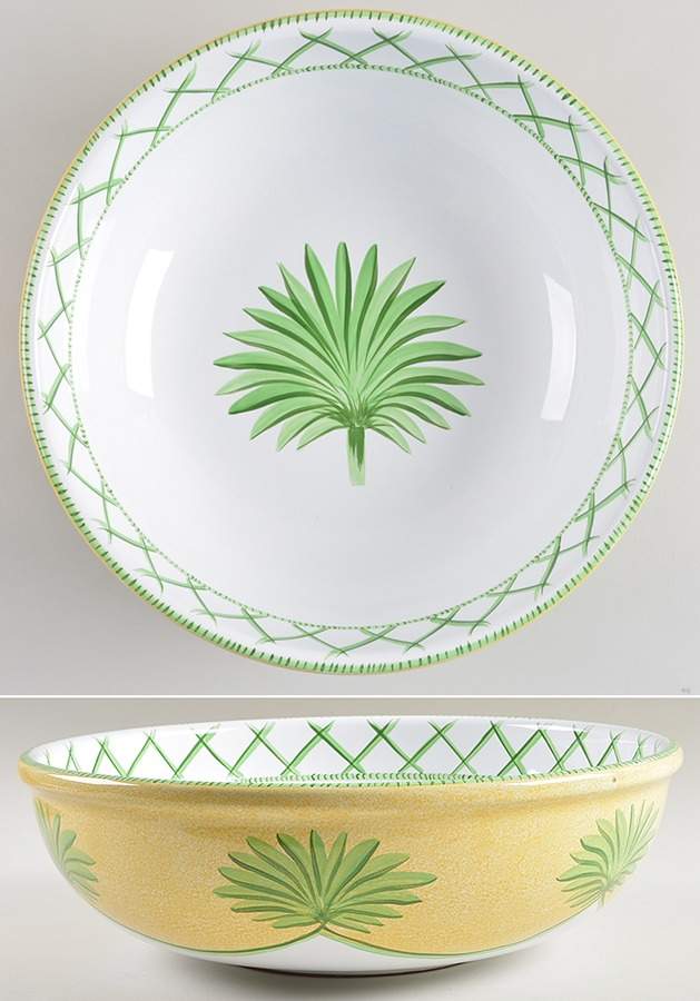 Classic Palm 14" Large Salad Serving Bowl by Presenttense-1