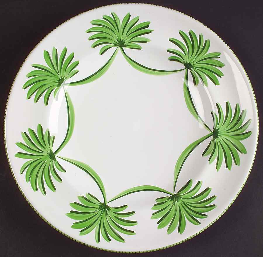 Classic Palm Dinner Plate by Presenttense-1