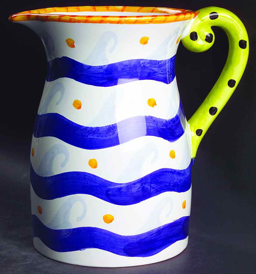 River Fish 72 Oz Pitcher by Presenttense-1