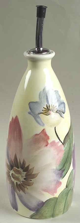 Flower Market Oil Jar & Drizzle Spout by Pfaltzgraff-1