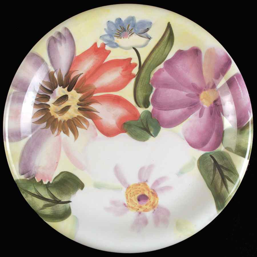 Flower Market 12" Chop Plate (Round Platter) by Pfaltzgraff-1