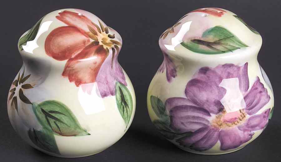 Flower Market Salt & Pepper Set by Pfaltzgraff-1