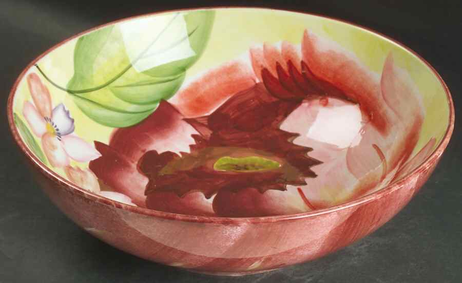 Flower Market 12" Large Salad Serving Bowl by Pfaltzgraff-1