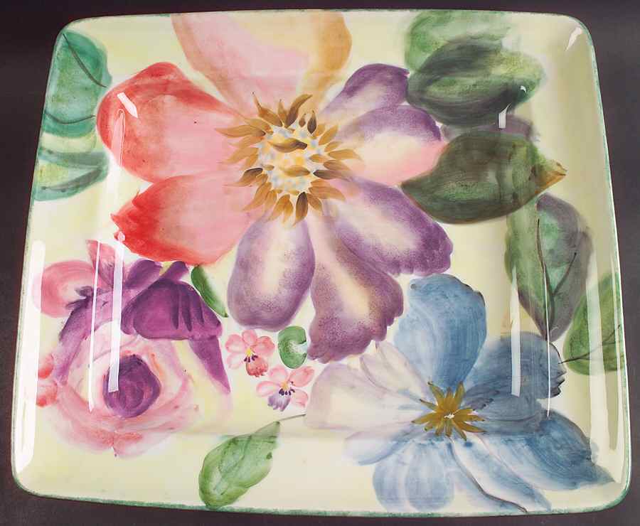 Flower Market 16'' Rectangular Tray by Pfaltzgraff-1