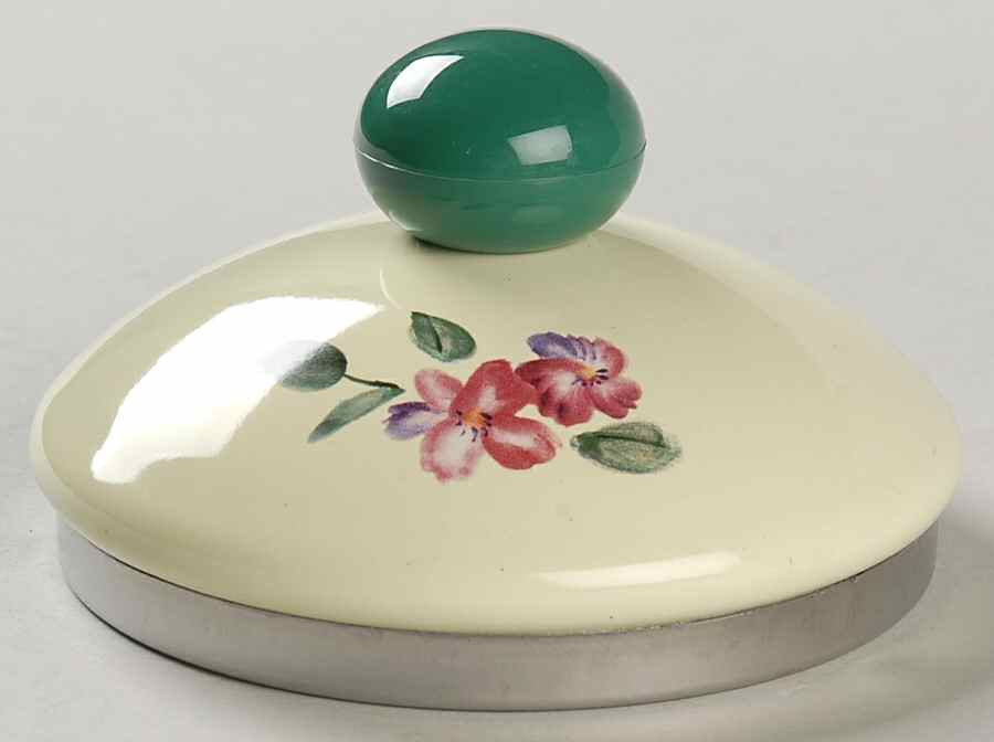 Flower Market Lid for Metal Whistler Kettle by Pfaltzgraff-1