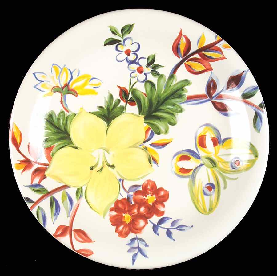 Paradise Bloom Salad Plate by Pfaltzgraff-1