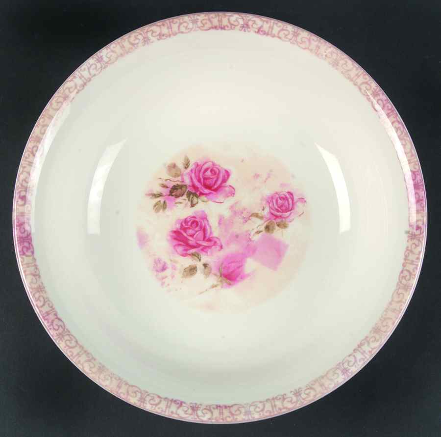 Filigree Rose 8" Individual Pasta Bowl by Portmeirion-1