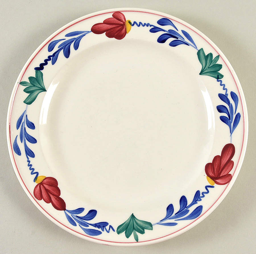 483 Salad Plate by Petrus Regout & Co-1