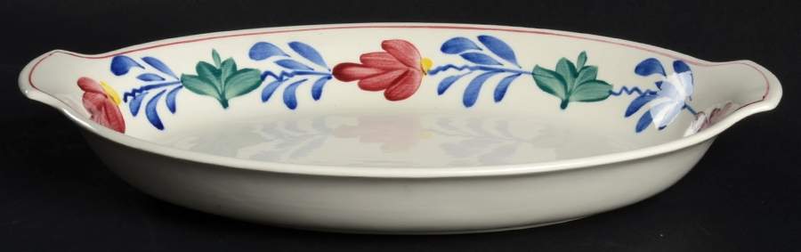 483 12" Augratin by Petrus Regout & Co-1
