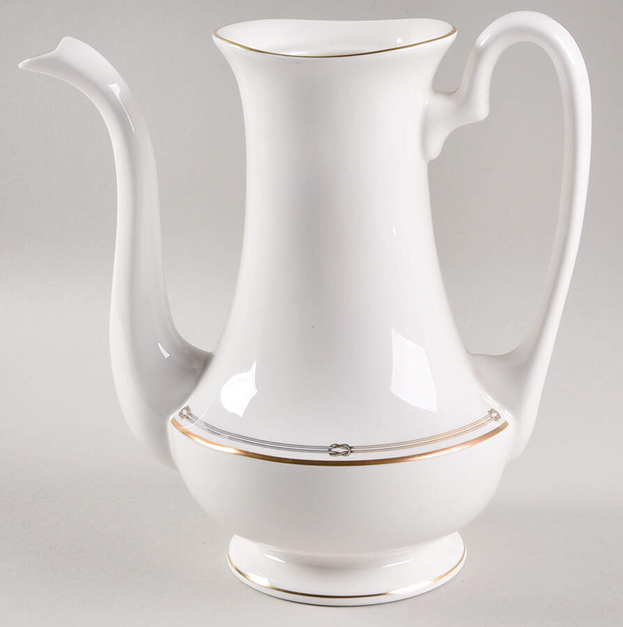 Alexis Tea/Coffee Pot No Lid by Pickard-1