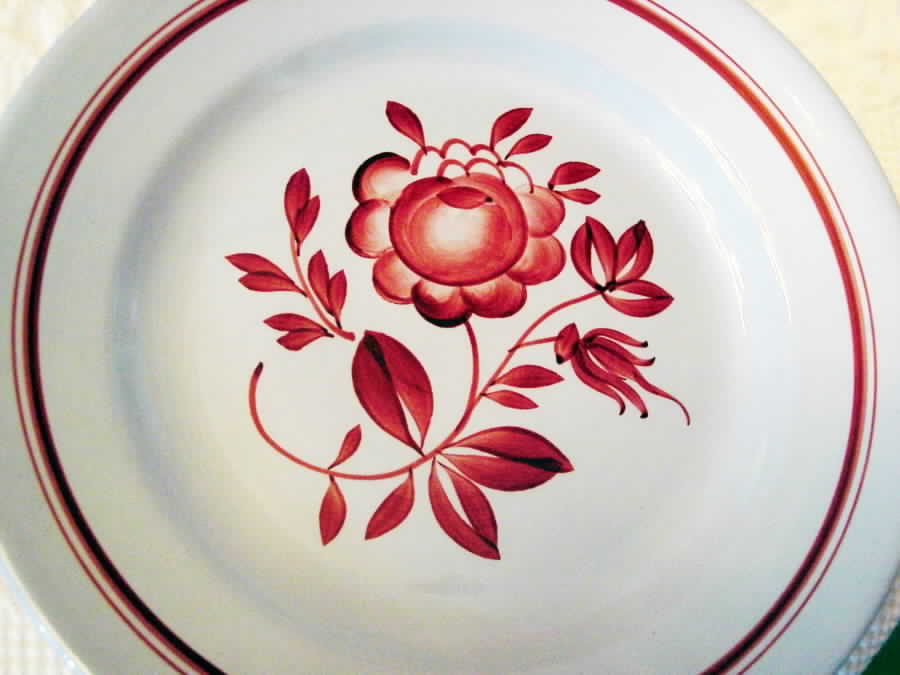 Pvf5 Dinner Plate by PV-France (Peasant Village)-1