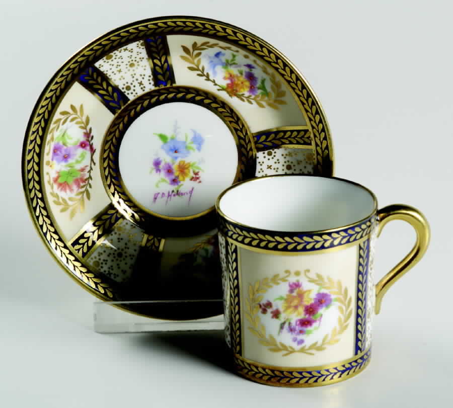 8902 (Smooth) Flat Demitasse Cup & Saucer Set by Paragon-1