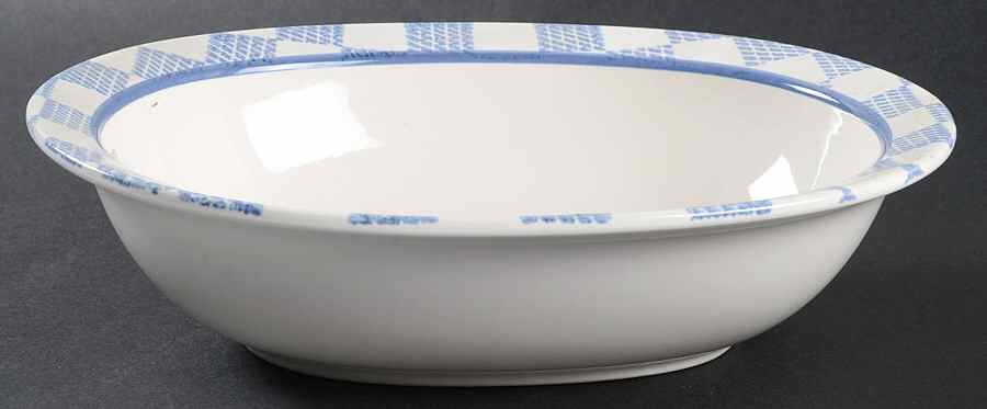 Hopscotch (No Fruit) 10" Oval Vegetable Bowl by Pfaltzgraff-1