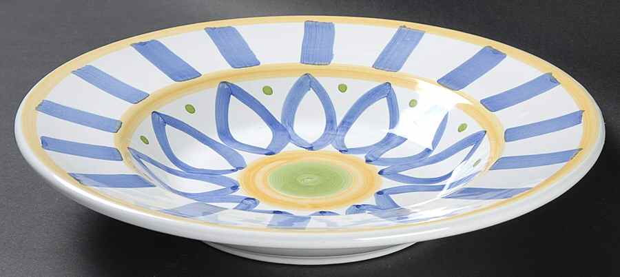 Pba24 Large Rim Soup Bowl by Pottery Barn China-1