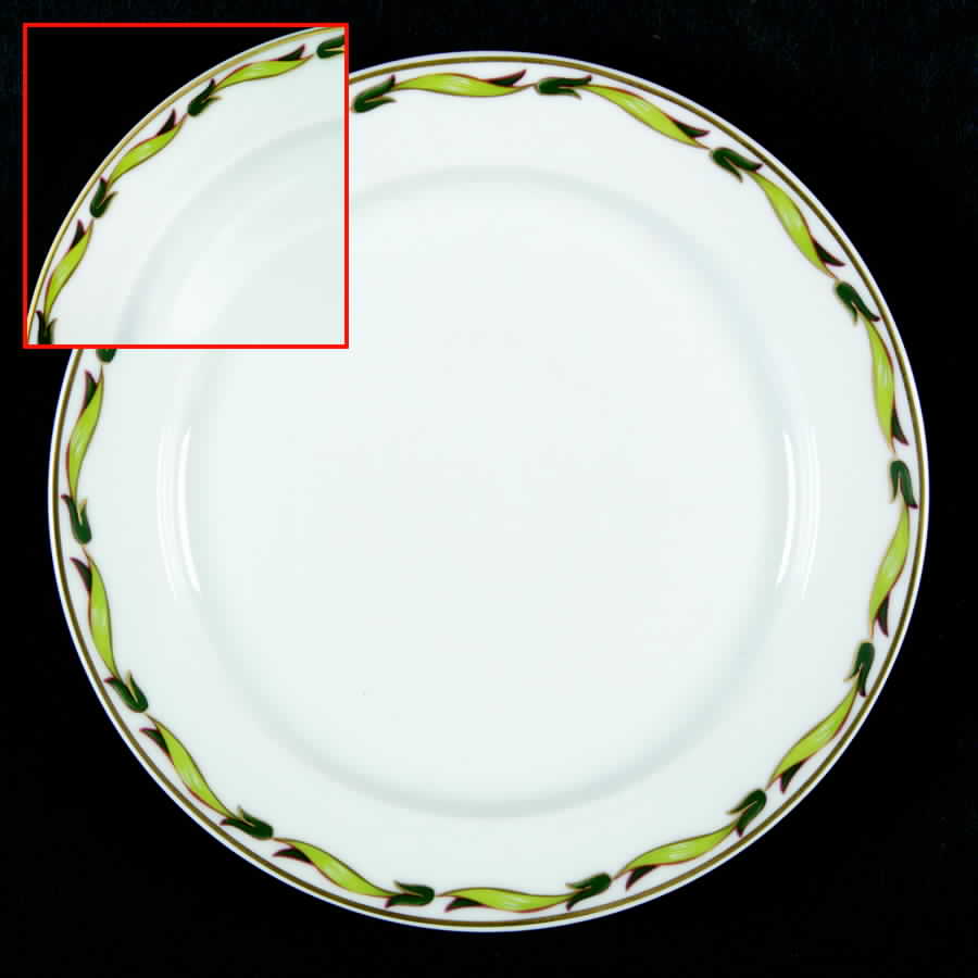 Les Bleuets Bread & Butter Plate by Porcelaine de Limoges-1