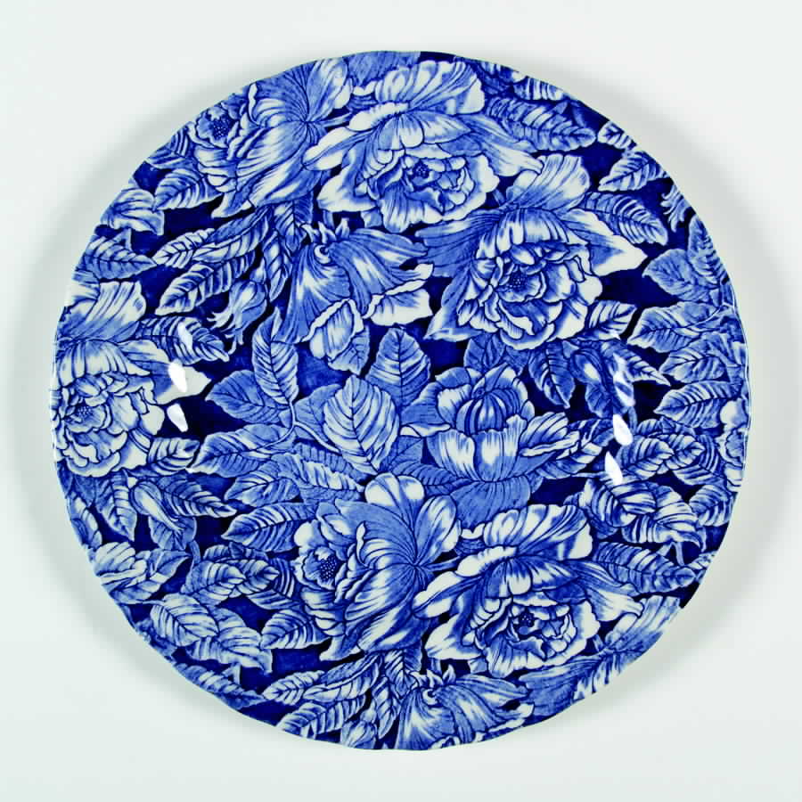 Bermuda (Blue) Dinner Plate by Pier 1-1