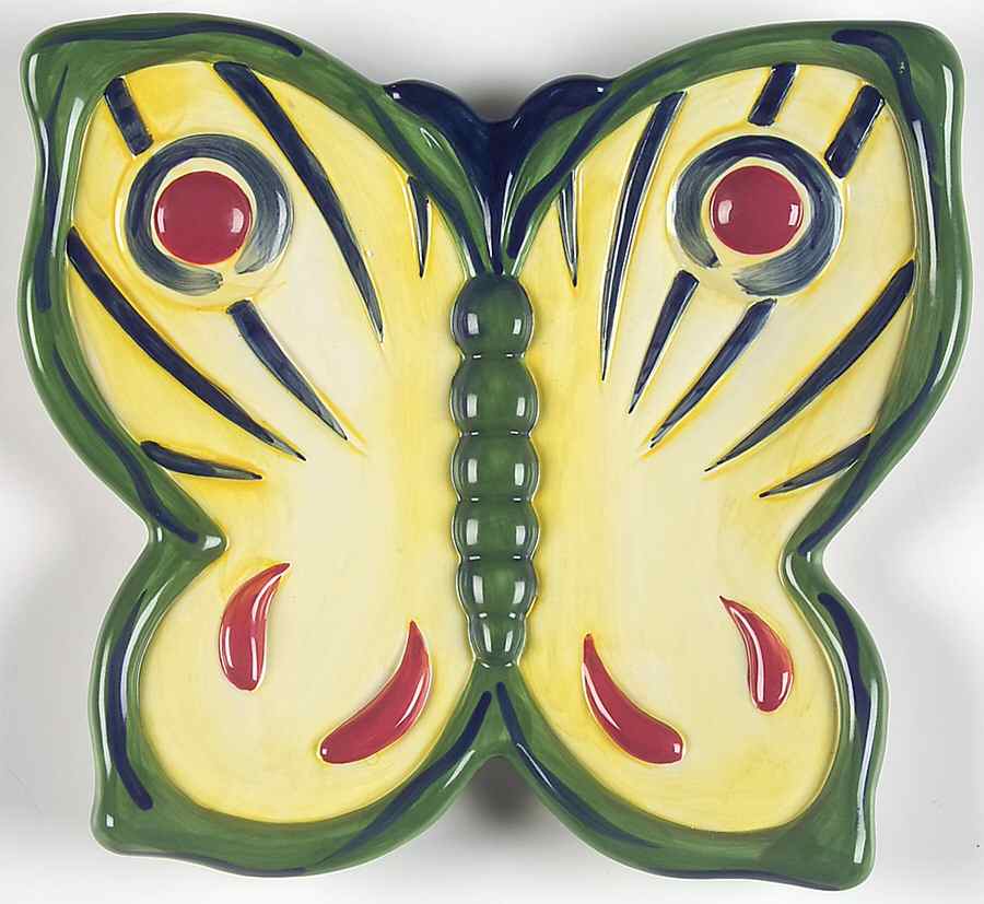 Paradise Accessories Butterfly Shaped Dish by Pfaltzgraff-1