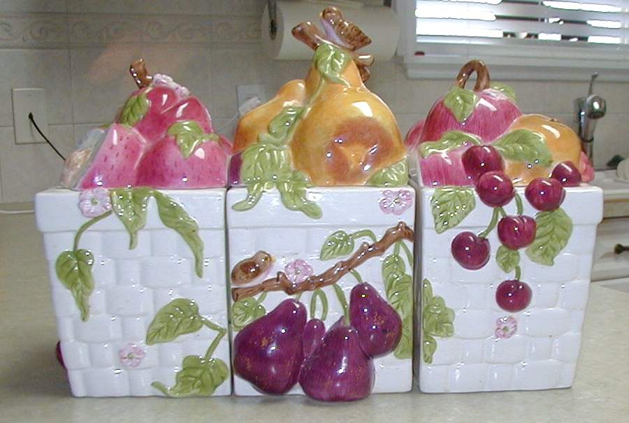 Pomona Countertop Figural Canister - Set of 3 by Portmeirion-1