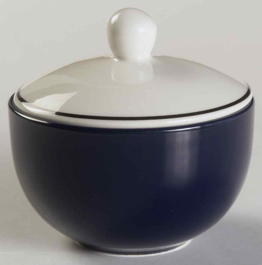 Spa Cobalt (Coupe) Sugar Bowl & Lid by Pagnossin-1