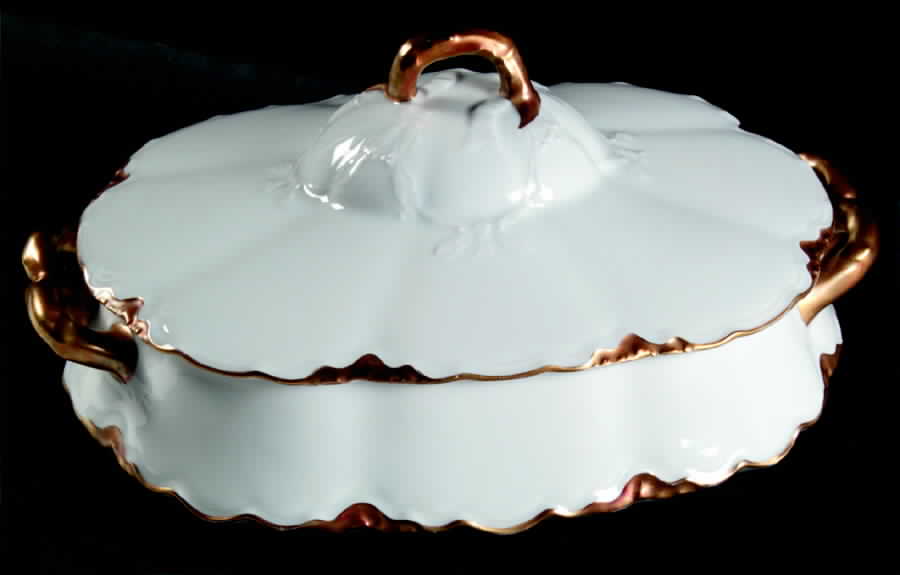 PLE5 Oval Covered Vegetable by Peerless (Bavaria)-1