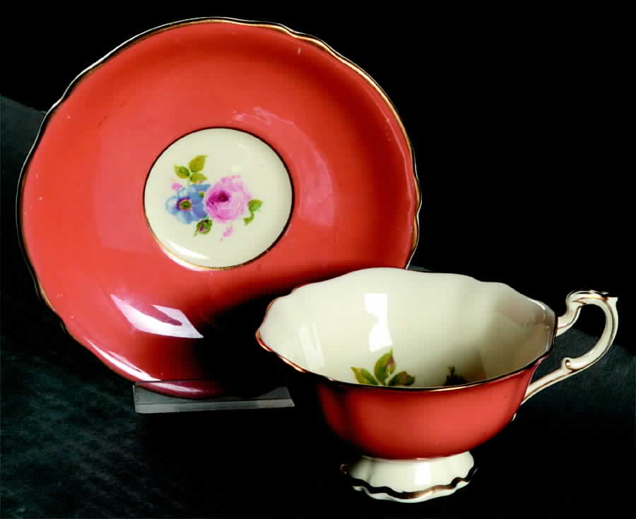 S7213-3 Footed Cup & Saucer Set by Paragon-1