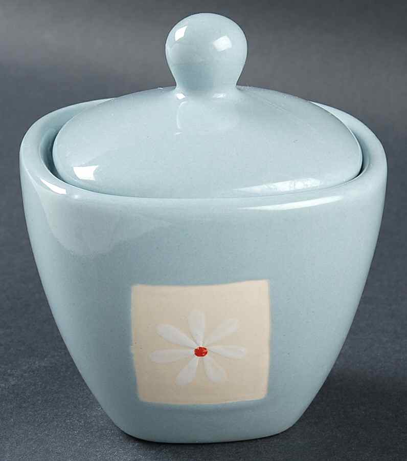 Dazee Sky Sugar Bowl & Lid by Pfaltzgraff-1