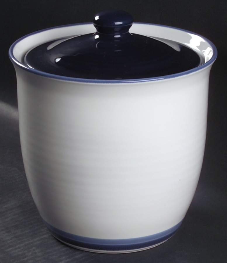 Denim Medium Canister & Lid by Pfaltzgraff-1