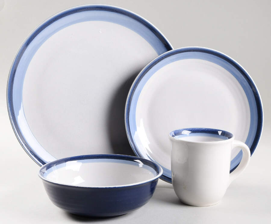 Denim 4 Piece Place Setting by Pfaltzgraff-1