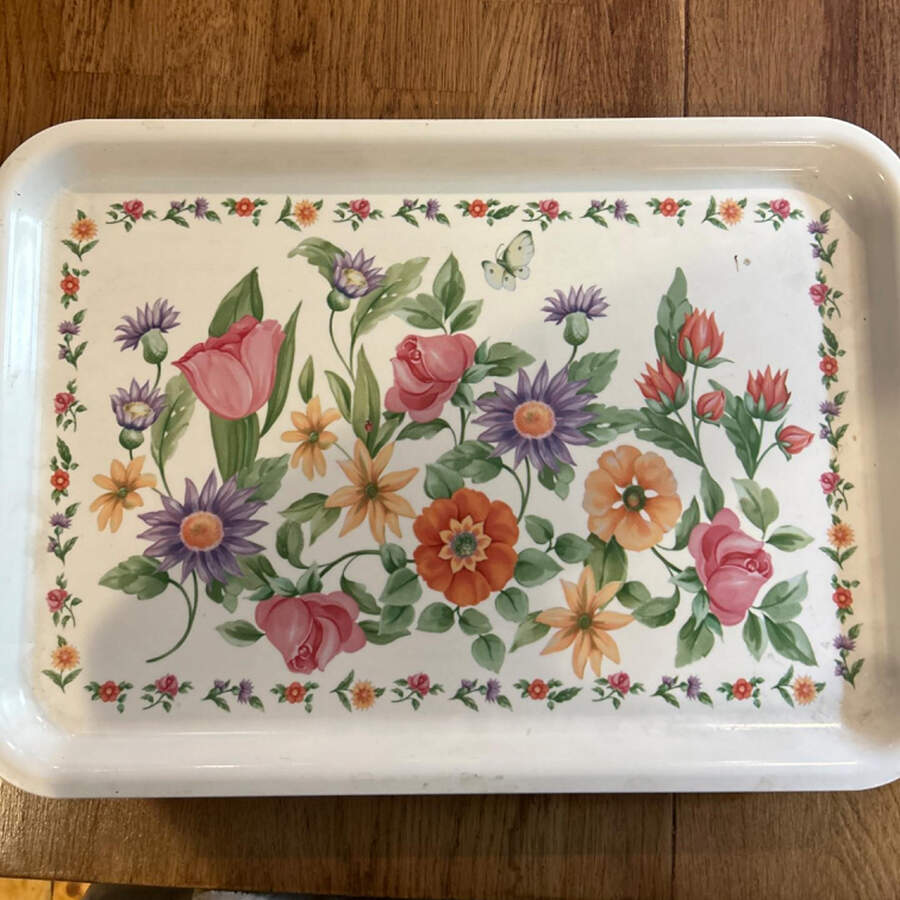Emma 17" Rectangular Melamine Tray by Pfaltzgraff-1