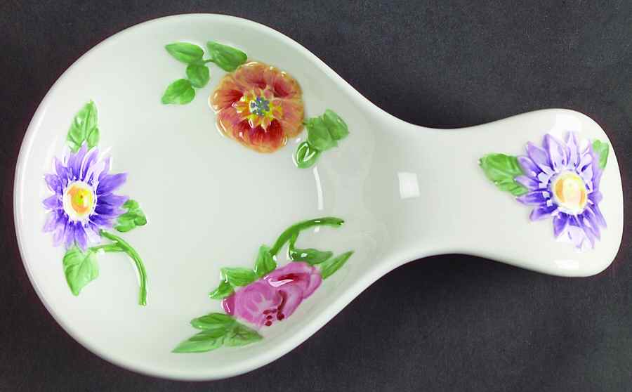 Emma Spoon Rest/Holder (Holds 1 Spoon) by Pfaltzgraff-1