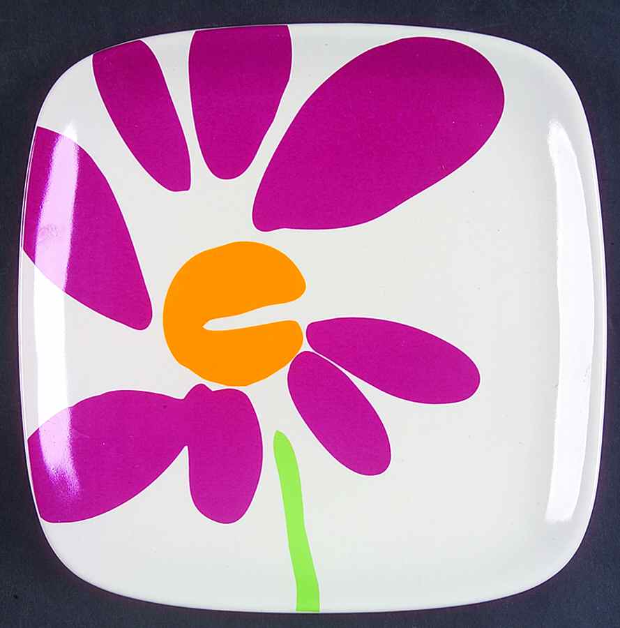 Flourish Square Salad Plate by Pfaltzgraff-1