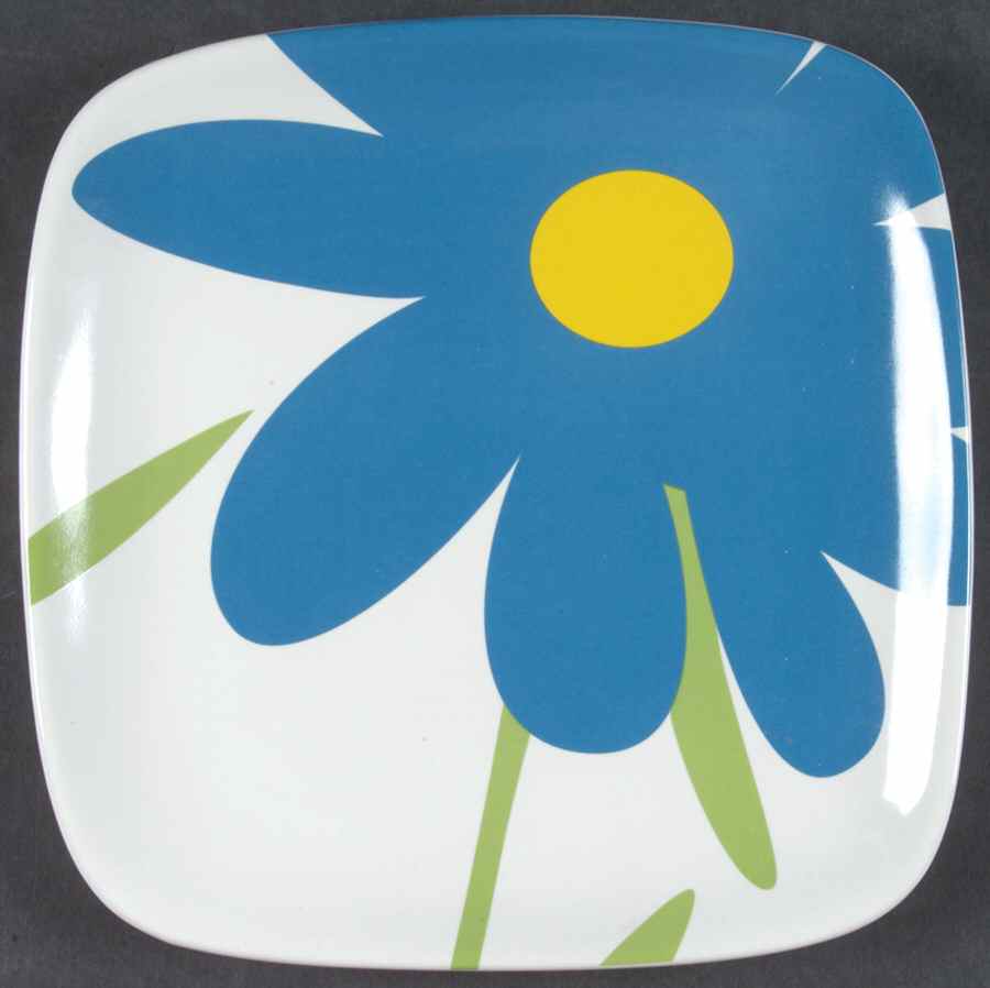 Flourish Square Salad Plate by Pfaltzgraff-1