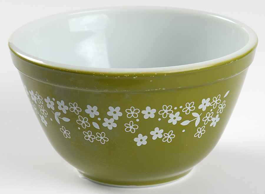 Crazy Daisy (Small Flowers) 5" Mixing Bowl by Pyrex-1