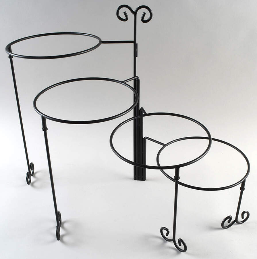 Valerie 4 Tier Metal Swivel Stand by Portmeirion-1