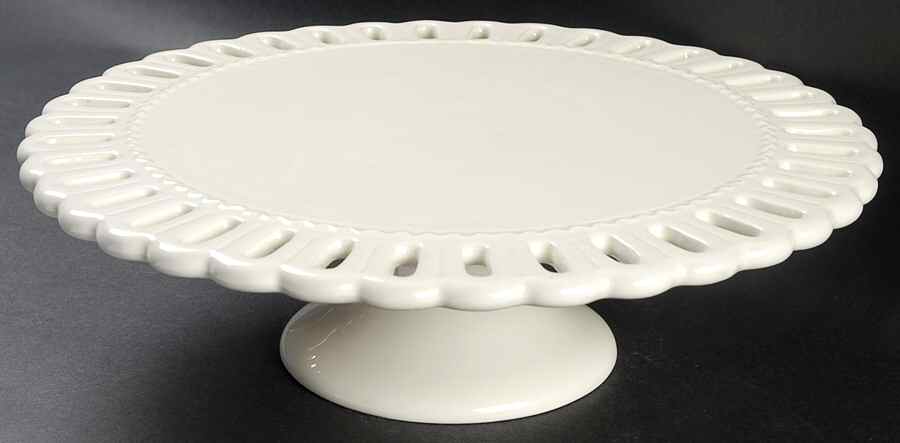 Valerie 12" Diameter Pedestal Cake Stand by Portmeirion-1