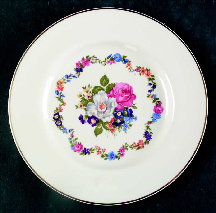 PIC88 Salad Plate by Pickard-1
