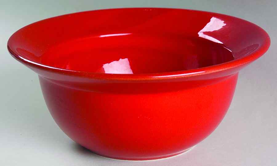 Red Rim Cereal Bowl by Pier 1-1