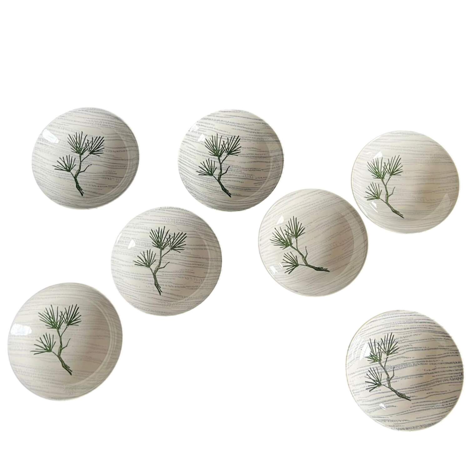Desert Pine Fruit/Dessert (Sauce) Bowl by Prim Rose-1