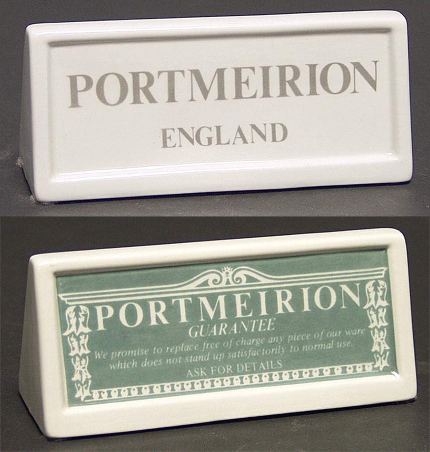 Advertising Signs Sign 3 by Portmeirion-1