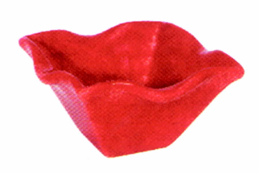 Tartan Twist Red Condiment Bowl by Presenttense-1