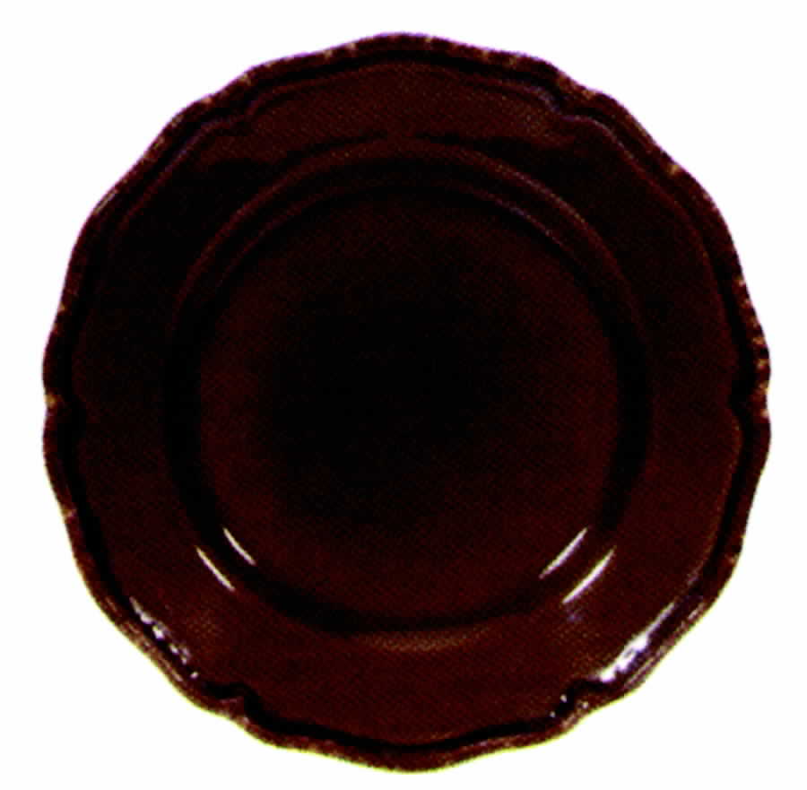Villa Antica Espresso (Brown) Dinner Plate by Presenttense-1