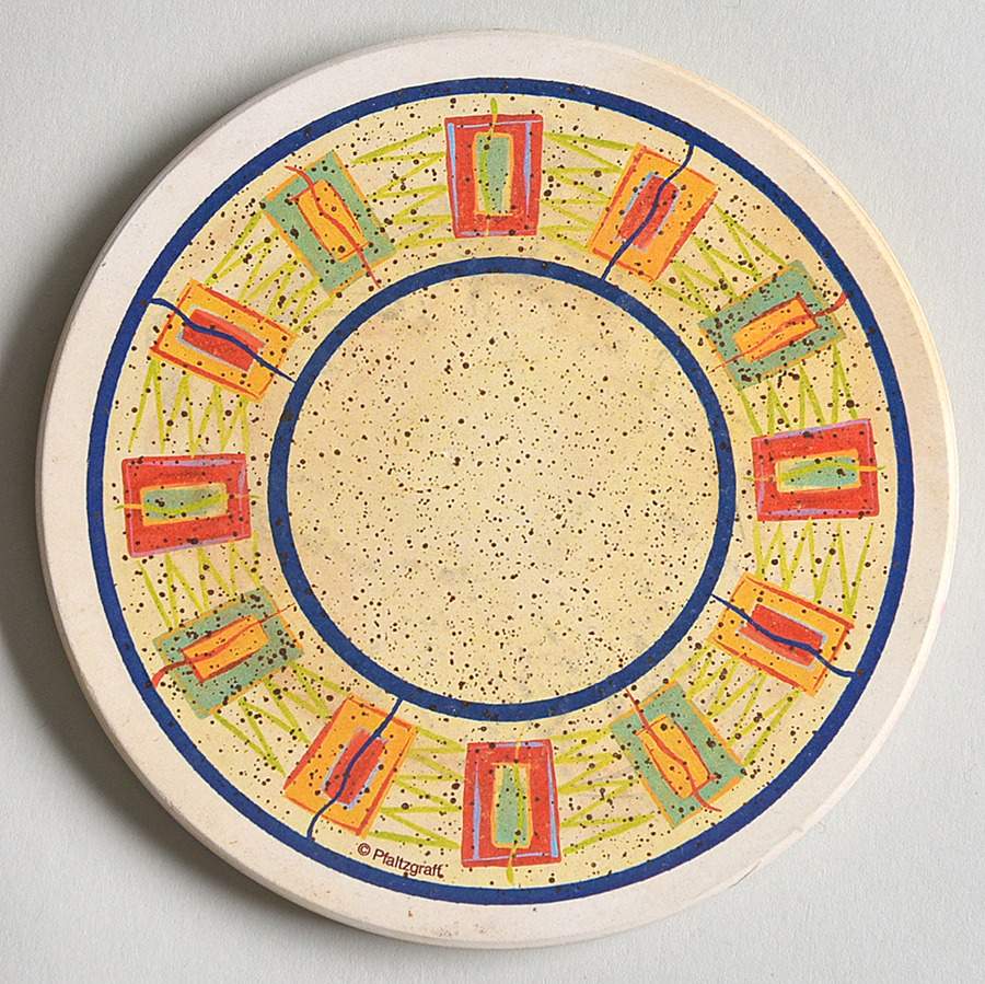 Sedona Round (Thirsty) Stone Coaster by Pfaltzgraff-1