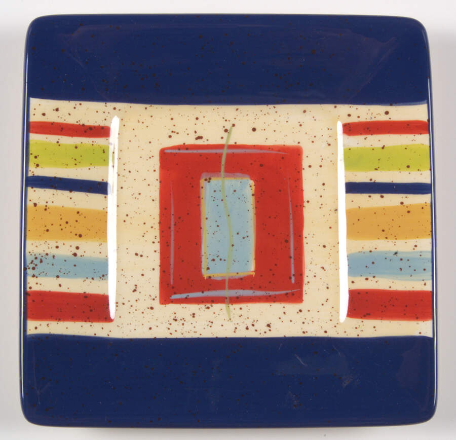 Sedona Finger Food Plate by Pfaltzgraff-1